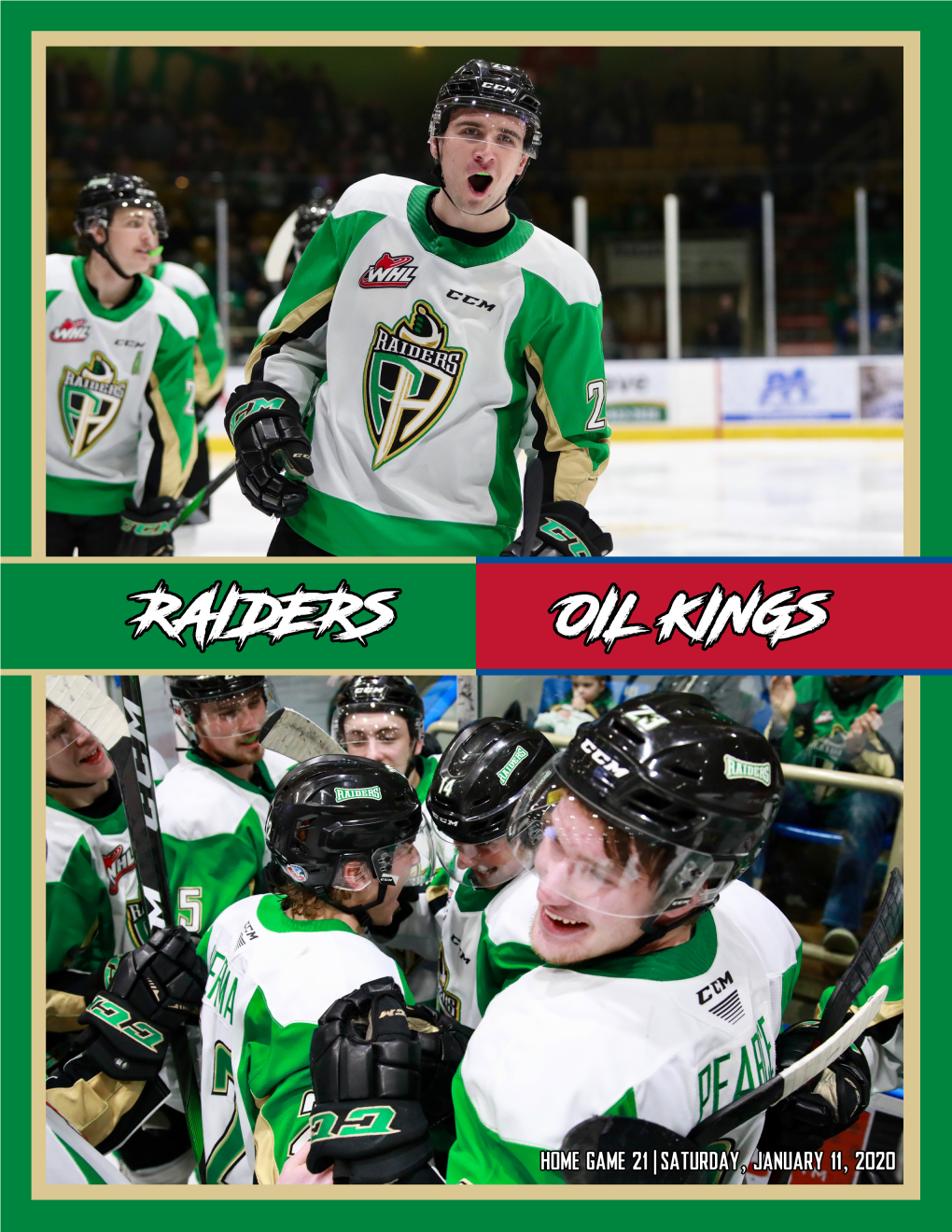 PRINCE ALBERT RAIDERS EDMONTON OIL KINGS 22-14-5-1 28-7-5-3 Home: 11-6-3-0 Home: 16-3-1-1 Away: 11-8-2-1 Away: 12-4-4-2