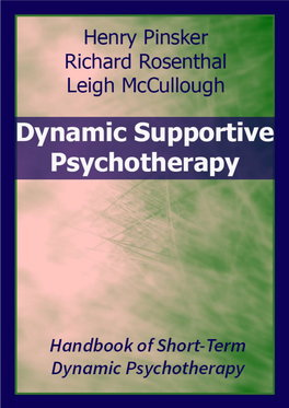 Dynamic Supportive Psychotherapy