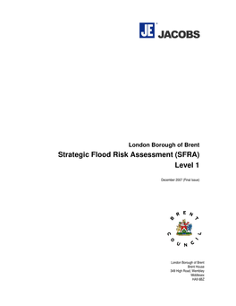 Strategic Flood Risk Assessment (SFRA) Level 1