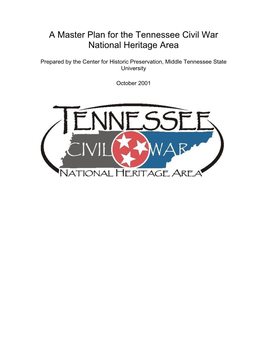 A Master Plan for the Tennessee Civil War National Heritage Area
