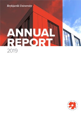 ANNUAL REPORT 2019 2 Reykjavik University Annual Report 2019