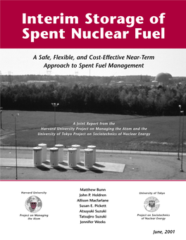 Interim Storage of Spent Nuclear Fuel