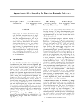 Approximate Slice Sampling for Bayesian Posterior Inference