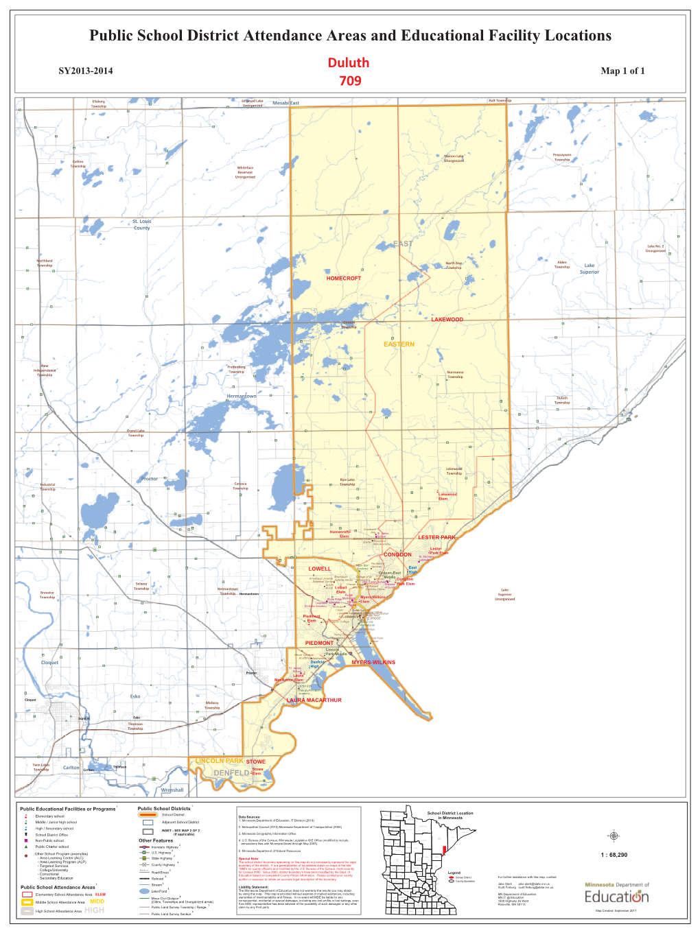 Duluth Map 1 of 1 709