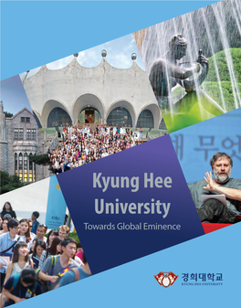 Kyung Hee University Towards Global Eminence