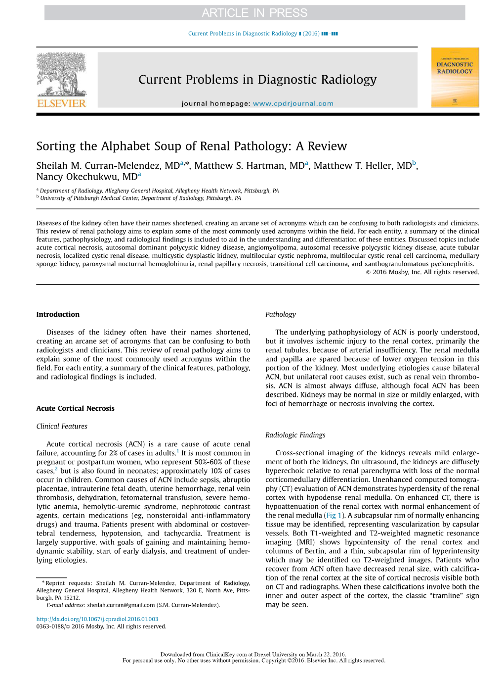 Sorting the Alphabet Soup of Renal Pathology: a Review