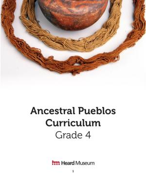 Ancestral Pueblos Curriculum Grade 4