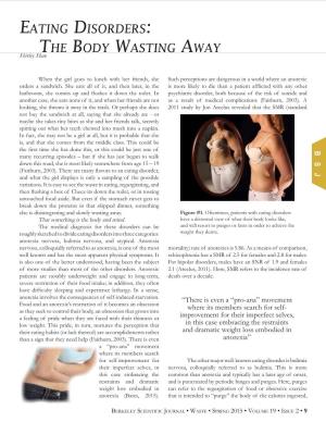 Eating Disorders: the Body Wasting Away Shirley Shao