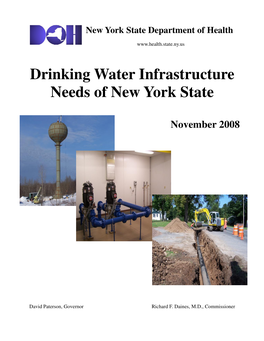 Drinking Water Infrastructure Needs of New York State