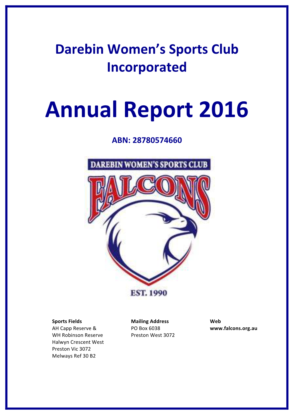 Annual Report 2016