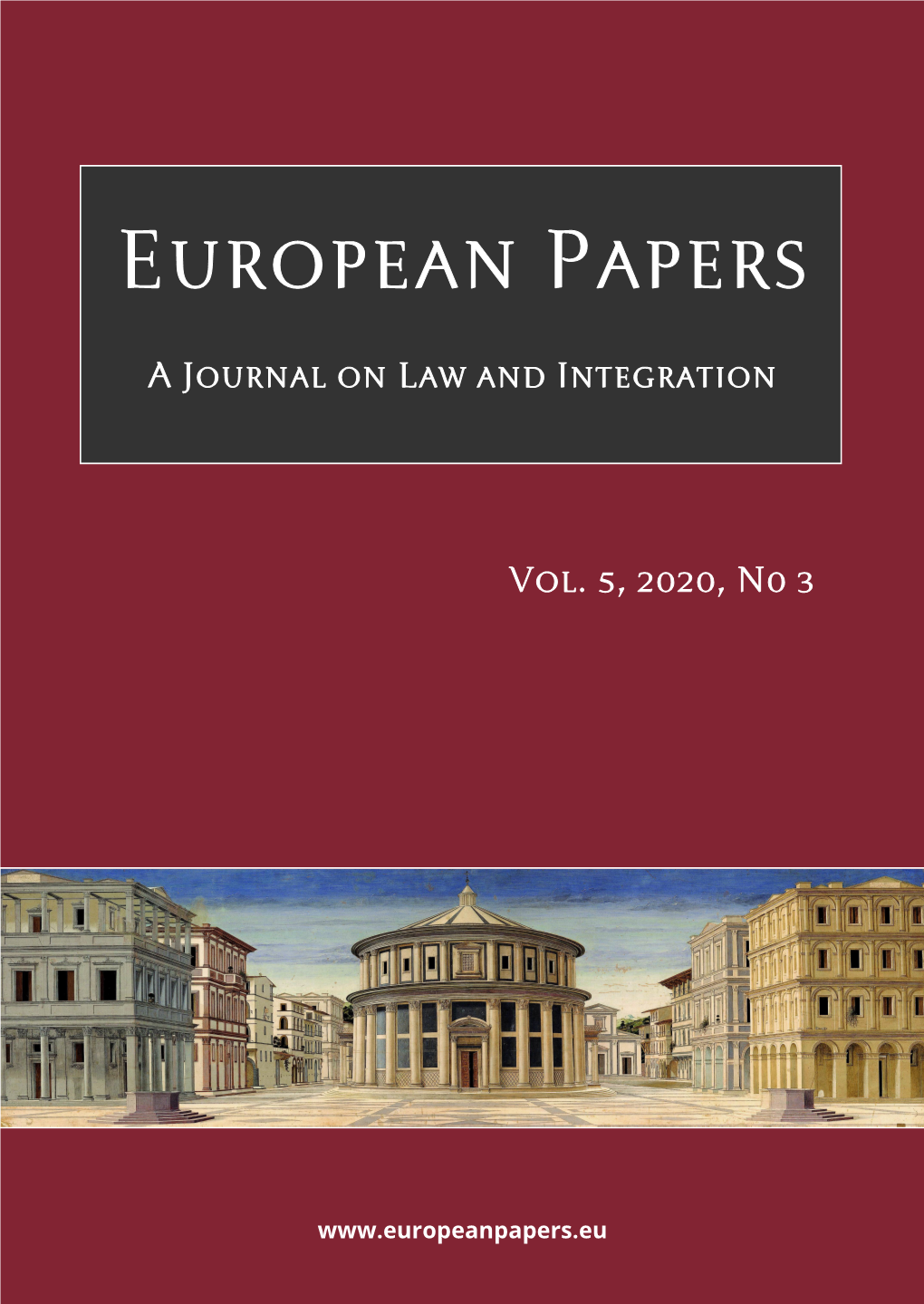 A Journal on Law and Integration, Vol. 5, 2020, No 3