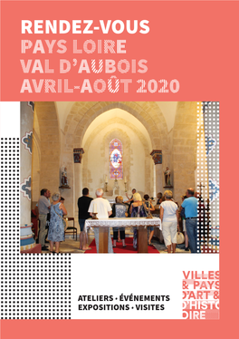 Rendez-Vous Pays Loire Val D'aubois Avril-Août 2020