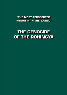 'The Most Persecuted Minority in the World' – the Genocide of The
