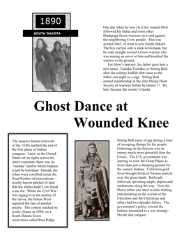 Ghost Dance at Wounded Knee