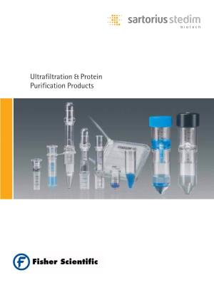 Sartorius Ultrafiltration and Protein Purification Products Brochure