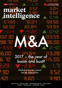 2017 – the Year of Boom and Bust?