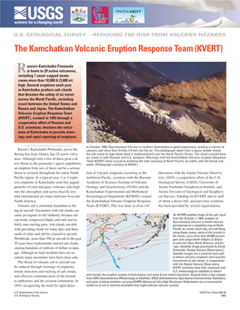 The Kamchatkan Volcanic Eruption Response Team (KVERT)