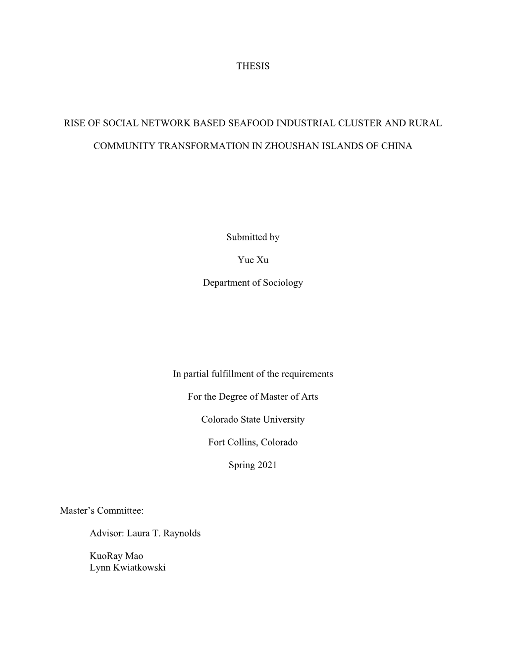 Thesis Rise of Social Network Based