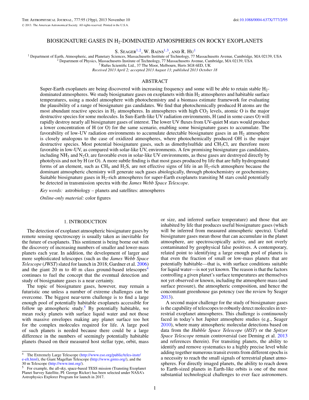 Biosignature Gases in H2-Dominated Atmospheres on Rocky Exoplanets S