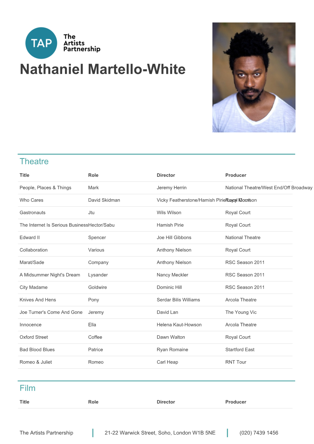 Nathaniel Martello-White