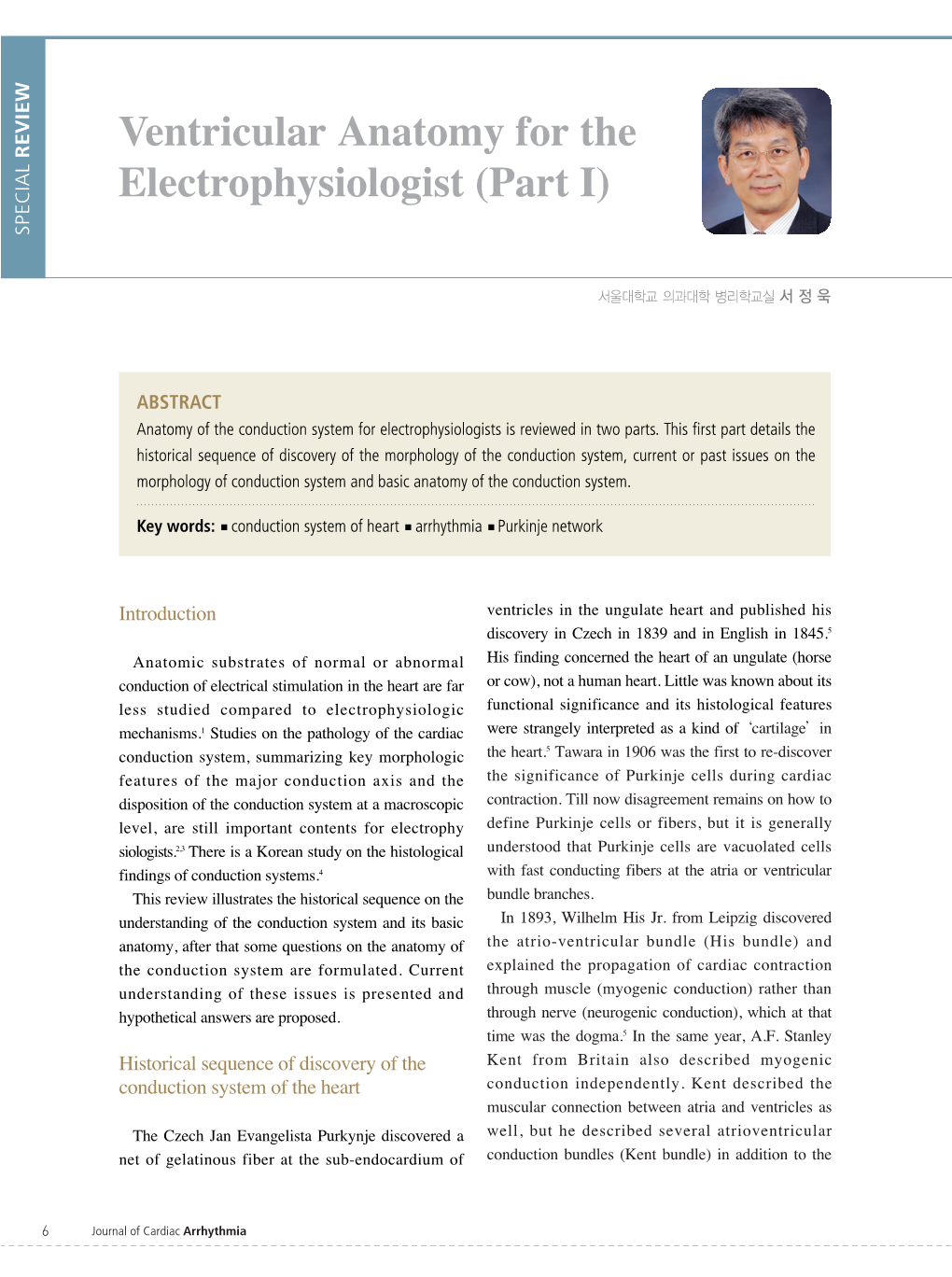 Ventricular Anatomy for the Electrophysiologist (Part I)