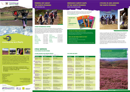 Cycling in the North Pennines FREE 68 4 Leaflets (16 Rides) Within the AONB for Experienced Cyclists