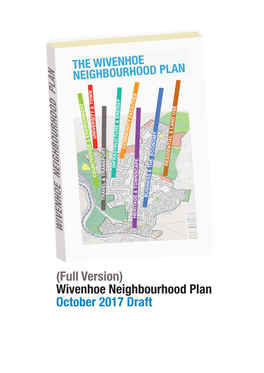 Submission Version Wivenhoe Neighbourhood Plan