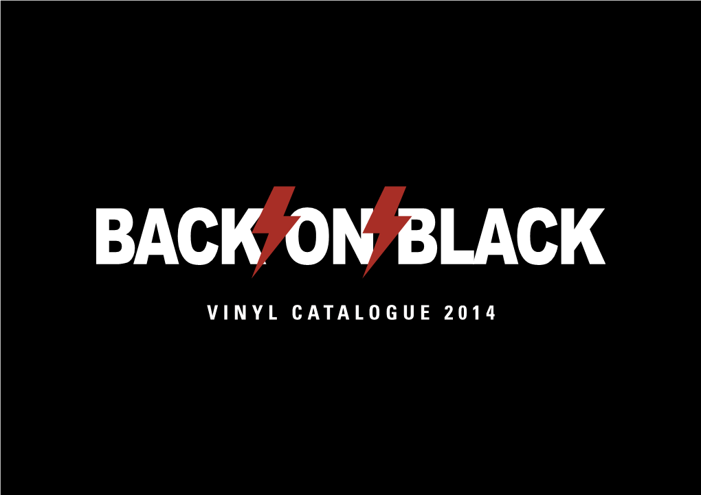 Vinyl Catalogue 2014