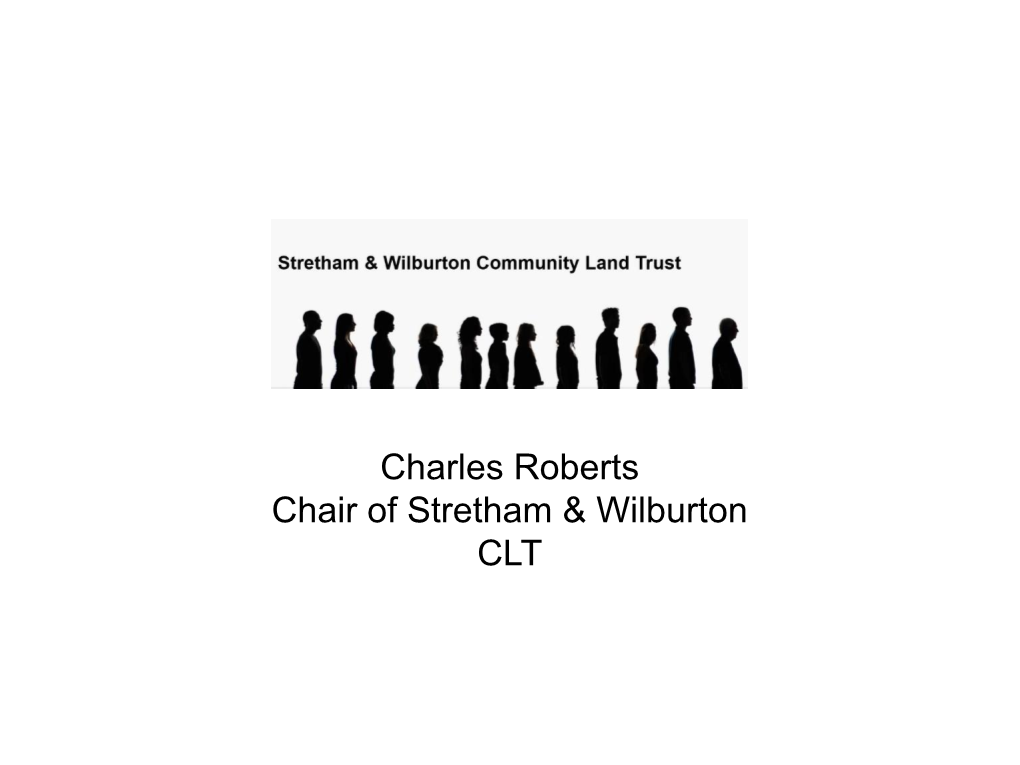 Charles Roberts Chair of Stretham & Wilburton