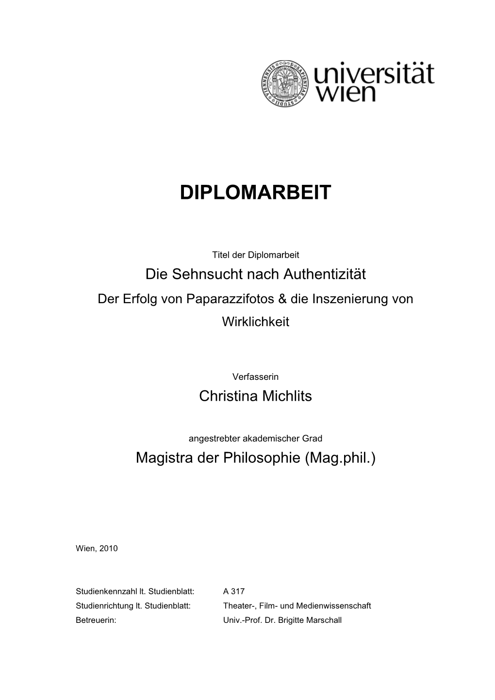 Die Sehnsucht Nach Authentizität Der Erfolg Von Paparazzifotos & Die Inszenierung Von Wirklichkeit