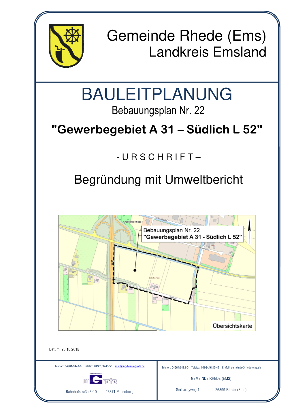 Begruendung Bplan 22 Satzung