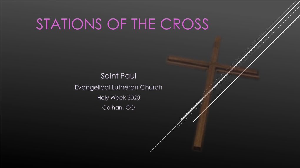 Stations of the Cross