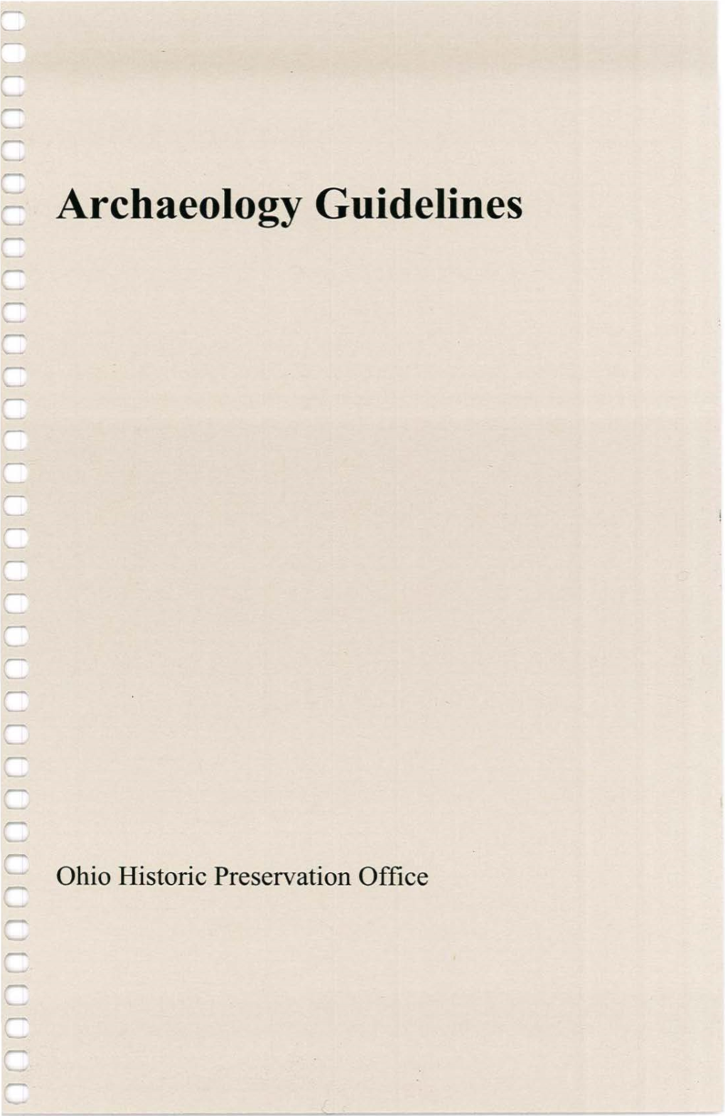 C C Archaeology Guidelines R