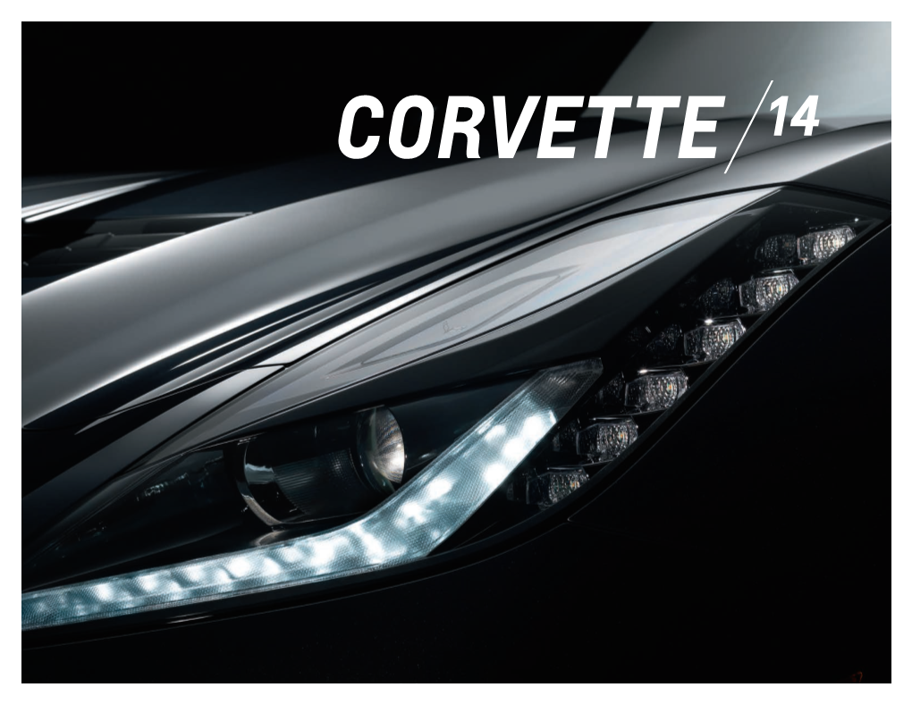 2014 Chevrolet Corvette Brochure