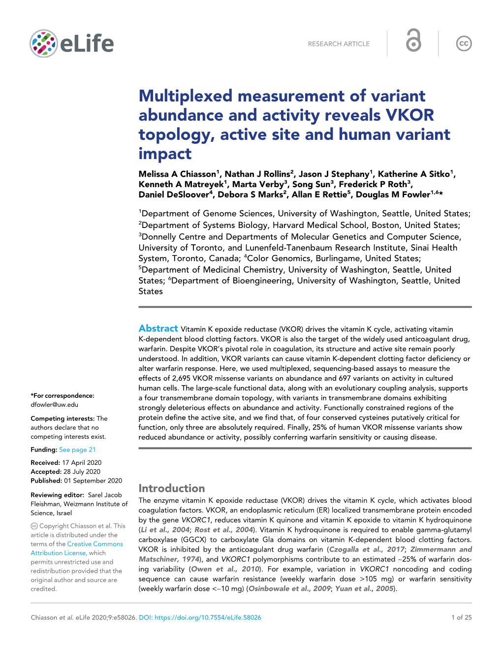 Multiplexed Measurement of Variant Abundance and Activity Reveals