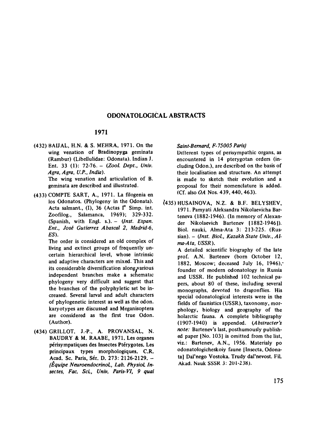 Morphologiques. Biography of the Appended. La Filogenia En