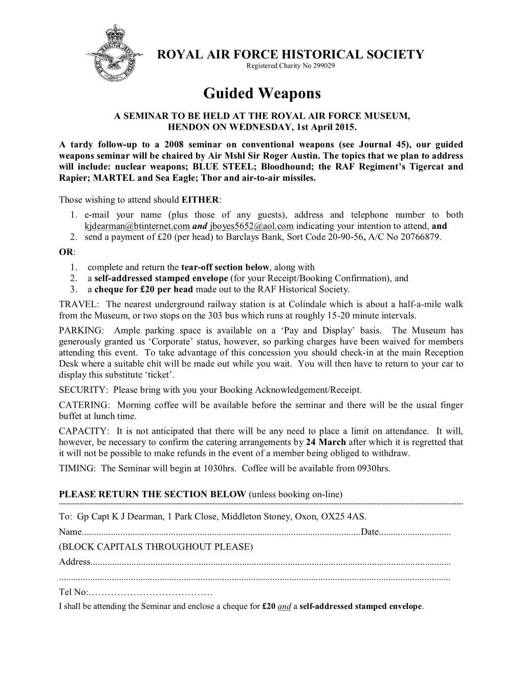 Guided Weapons