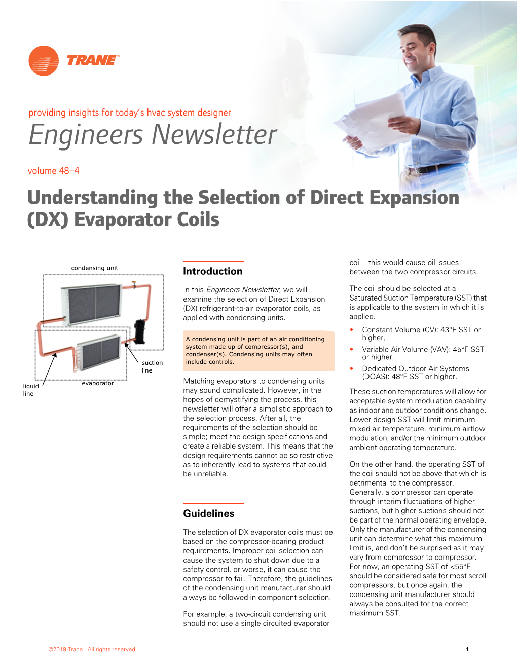 Understanding the Selection of Direct Expansion (DX) Evaporator Coils