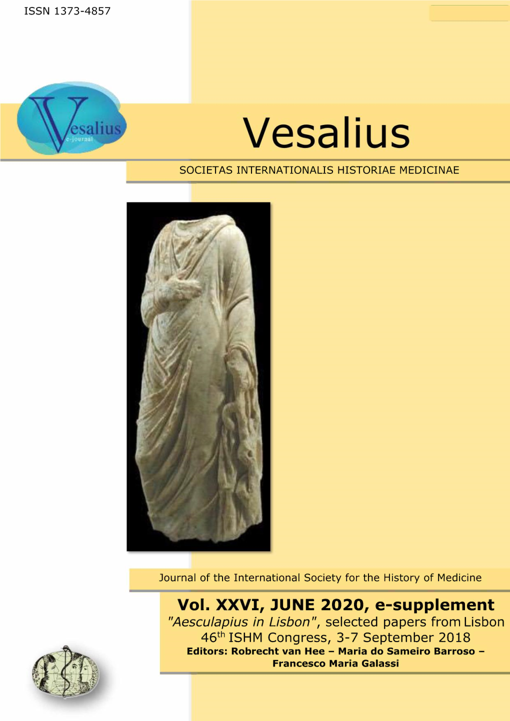 Vesalius Special Issue the Goa Stone