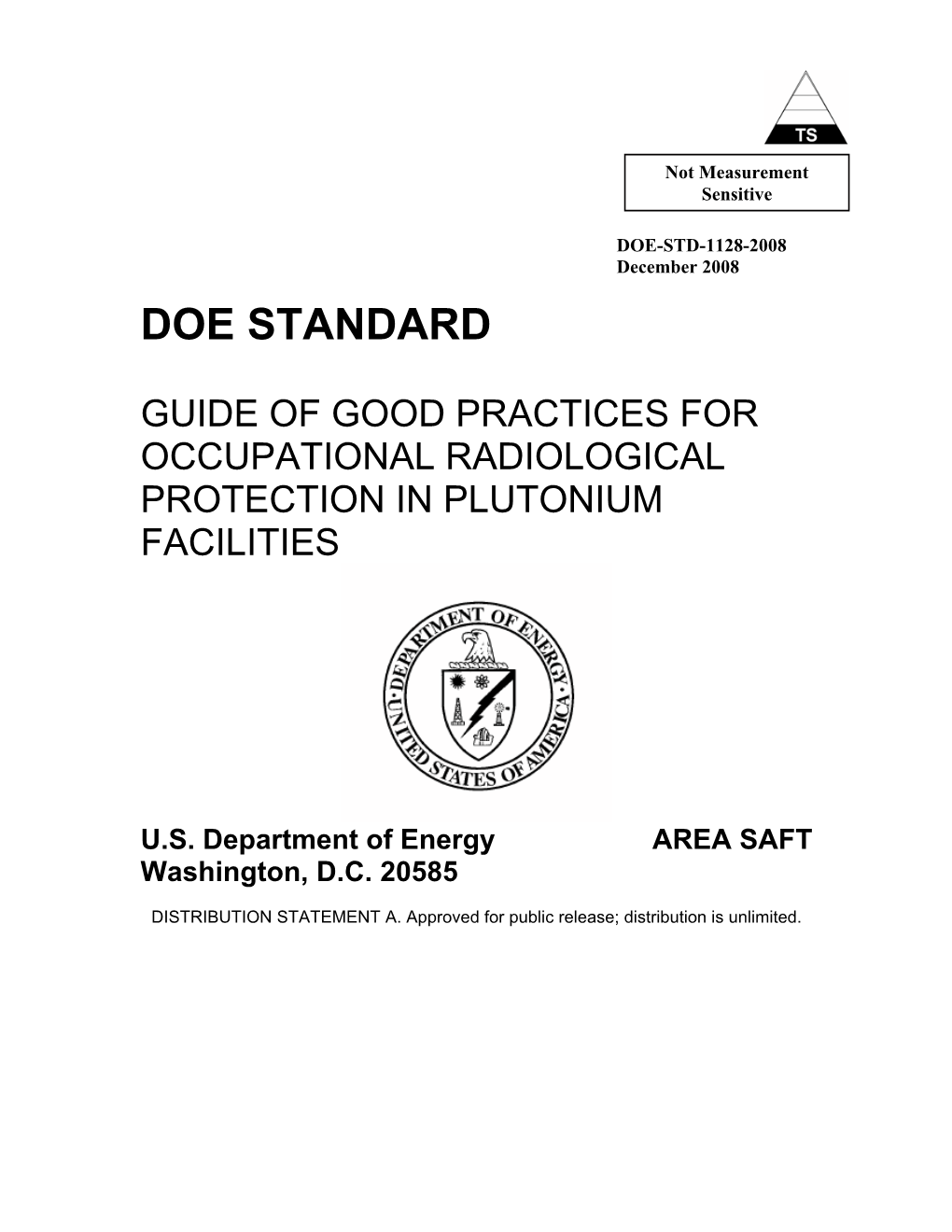 Guide of Good Practices for Occupational Radiological Protection in Plutonium