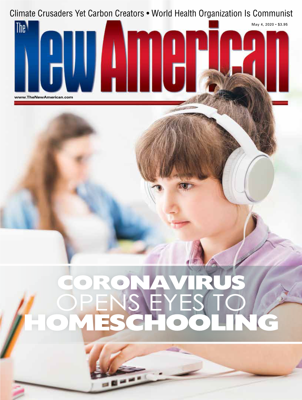 CORONAVIRUS OPENS EYES to HOMESCHOOLING D�Amond M Ranc