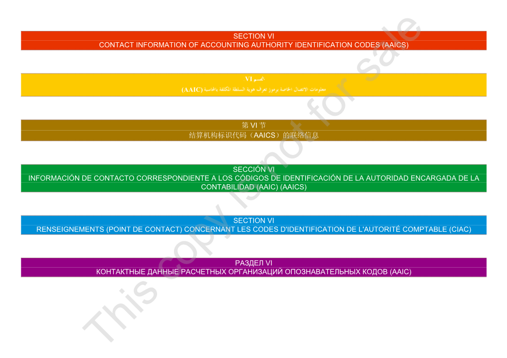 Section-VI (Aaic)