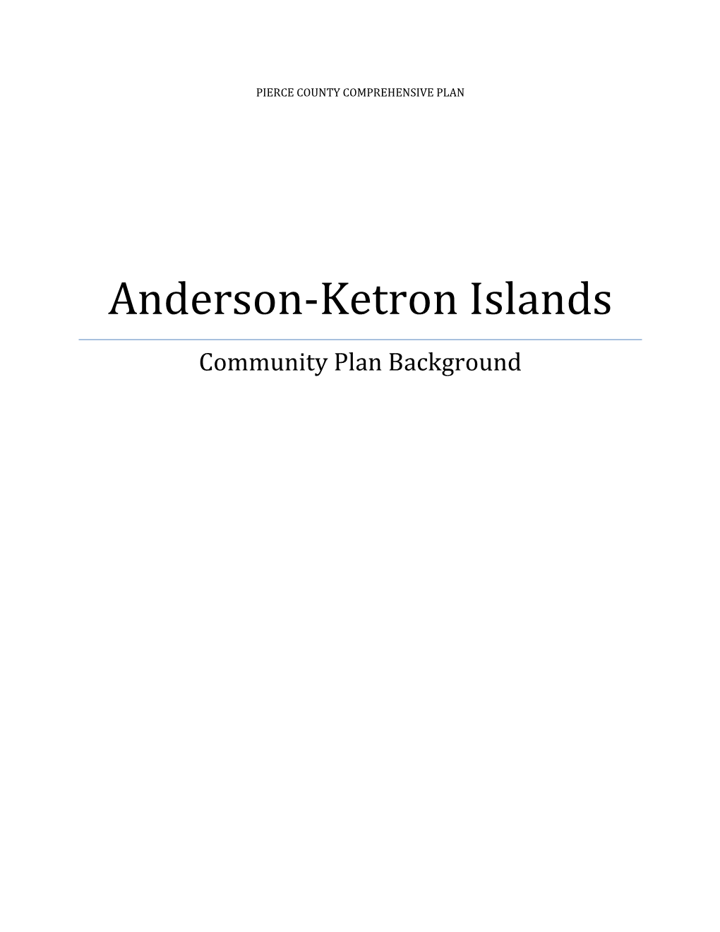 Anderson-Ketron Islands Community Plan Background