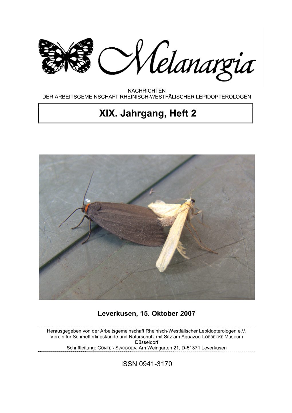 Melanargia 19 Heft 2