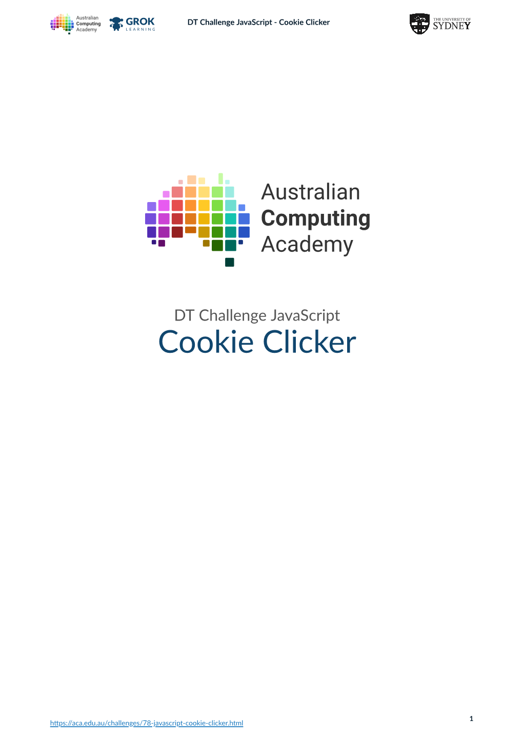 DT Challenge Javascript ‑ Cookie Clicker