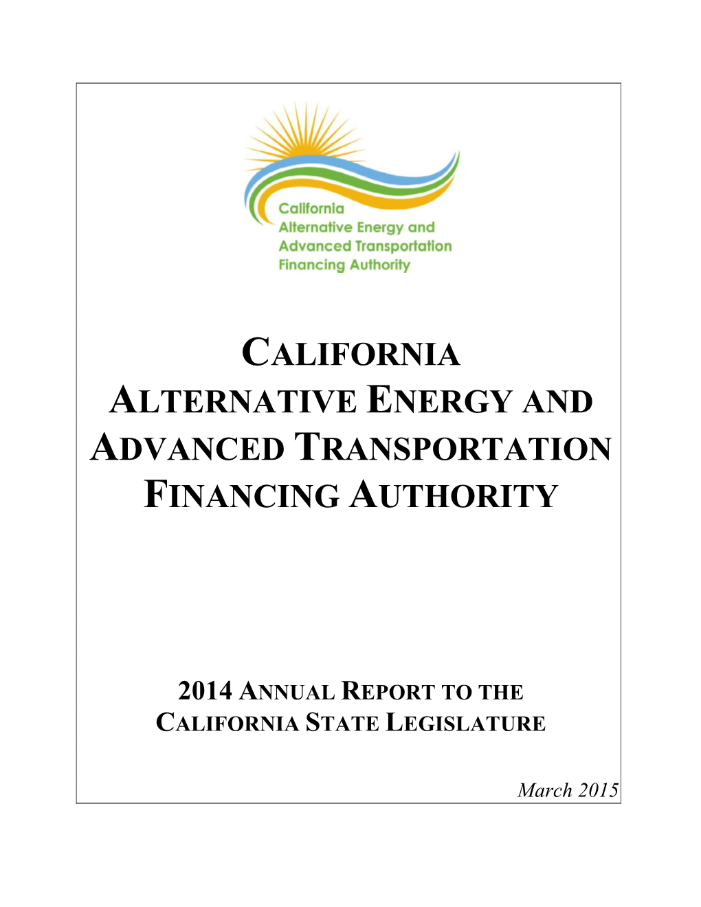 California Alternative Energy and Advanced Transportation Financing Authority