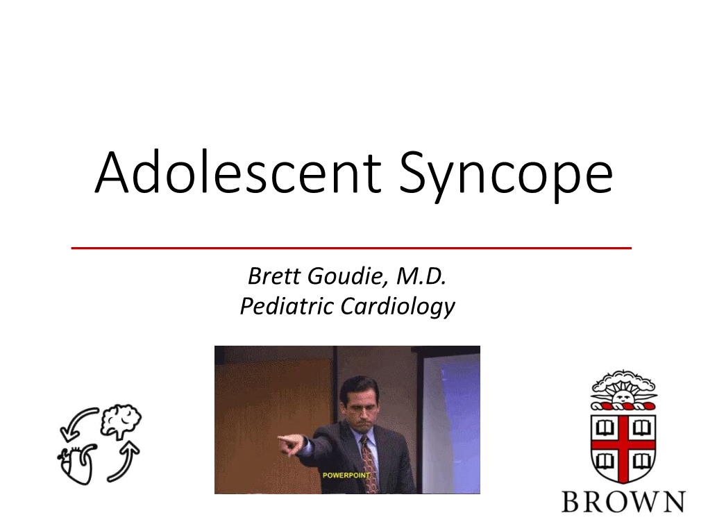 Adolescent Syncope