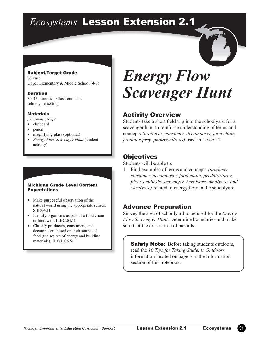 Energy Flow Scavenger Hunt 1