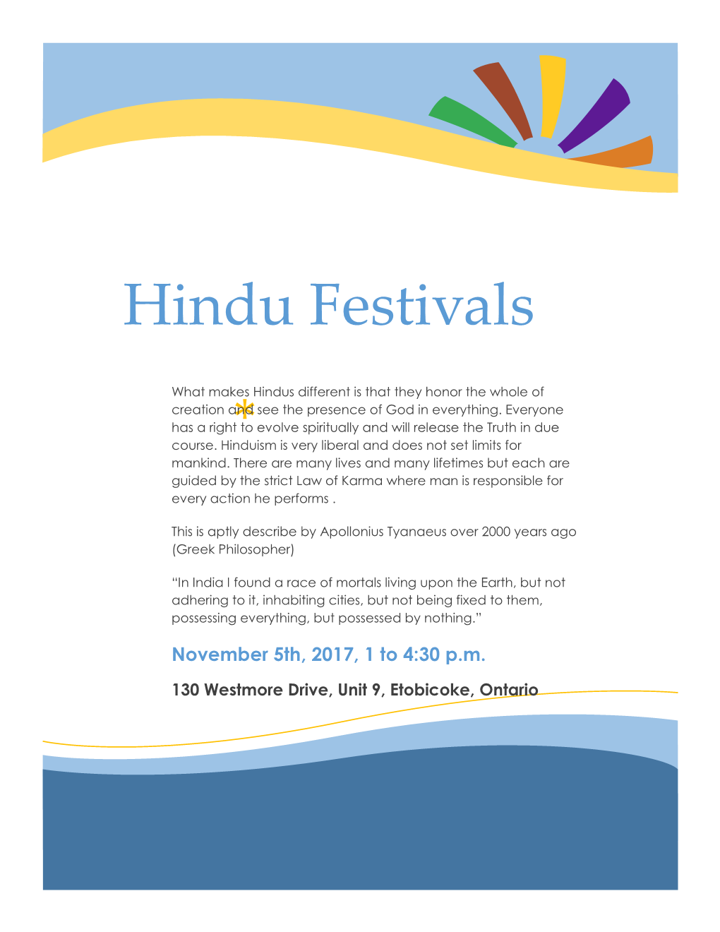 Hindu Festivals