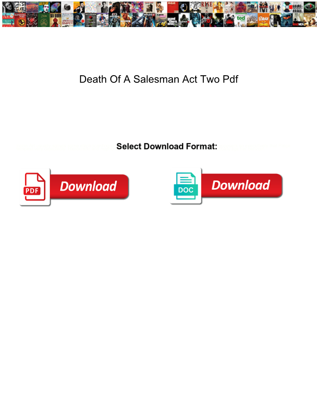 Death of a Salesman Act Two Pdf